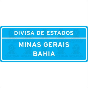 Divisa de estados - Minas Gerais / Bahia 